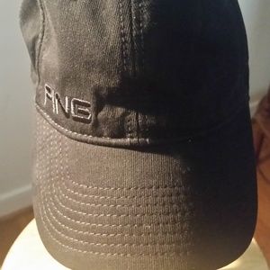 Ping black hat adjustable strap  OS